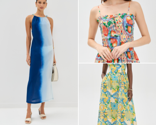 Vacation Dresses under 100 cover photo collage