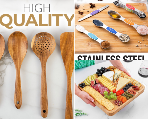 🍳 KITCHEN🔪- GADGETS THAT MAKE COOKING FUN & EASY✨ cover photo collage
