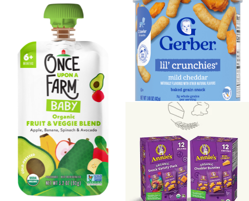 Snack-Sized Smiles: Healthy & Happy Bites for Littles cover photo collage