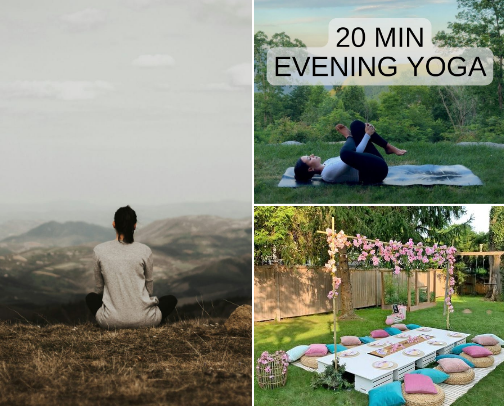 Weekend Recharge Ideas cover photo collage