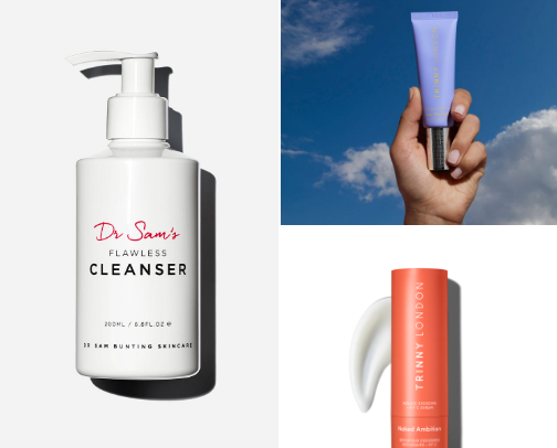 Skincare For Blemish Free Skin cover photo collage