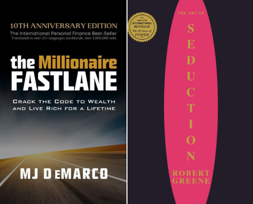 Road to Millionaire books cover photo collage