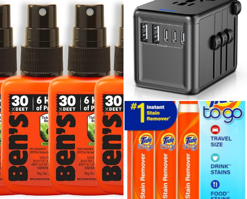 My Travel Essentials cover photo collage