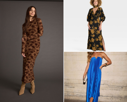 Fall/Winter Wedding Guest Looks cover photo collage