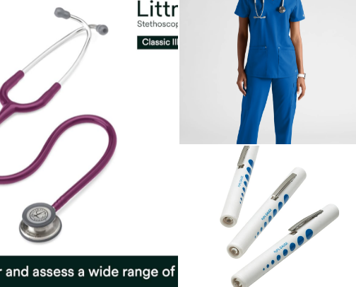 Medical school essentials ✨ cover photo collage