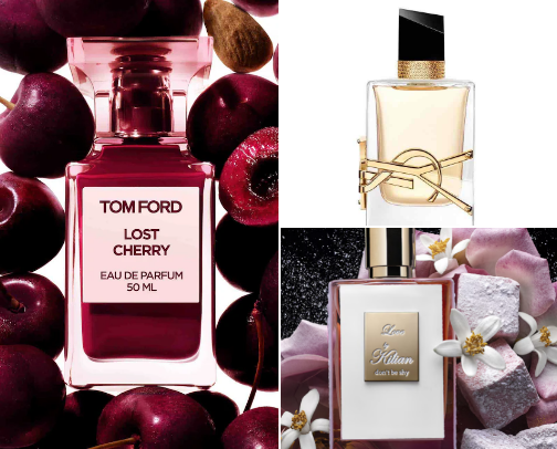 Parfumes for girls🎀 cover photo collage