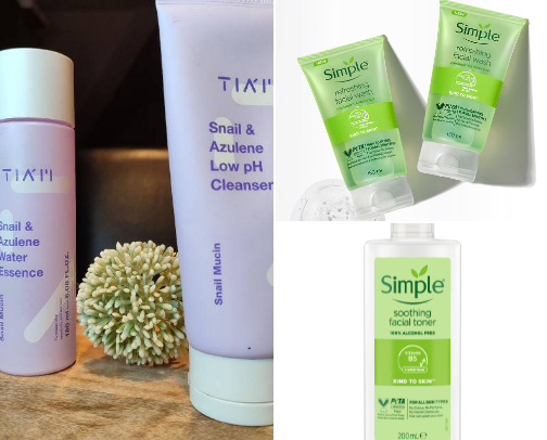 My Glow Up list for the month cover photo collage