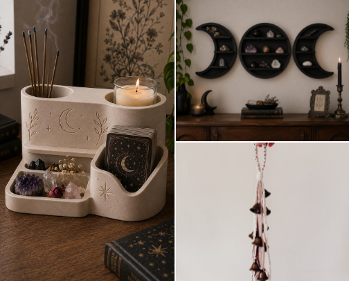 Witchy Woman Decor cover photo collage