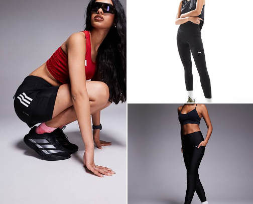 Running Outfit Women cover photo collage
