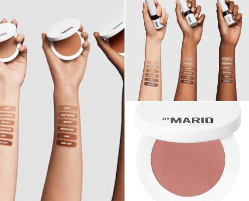 BRONZERS AND BLUSHES cover photo collage