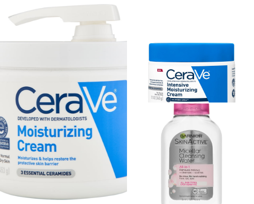 My Everyday Skin Care Essentials cover photo collage