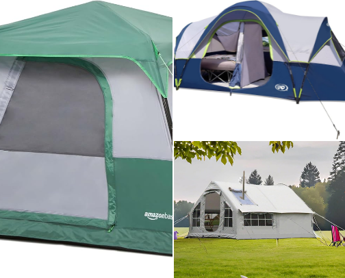 Everything you need for the Ultimate Family Camping Trip cover photo collage