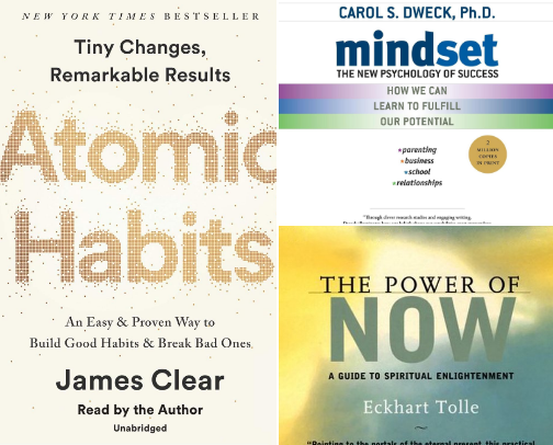 Books That Changed My Mindset cover photo collage