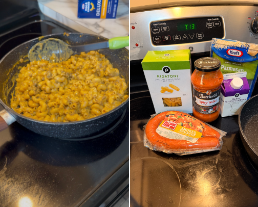 There is food at home! cover photo collage