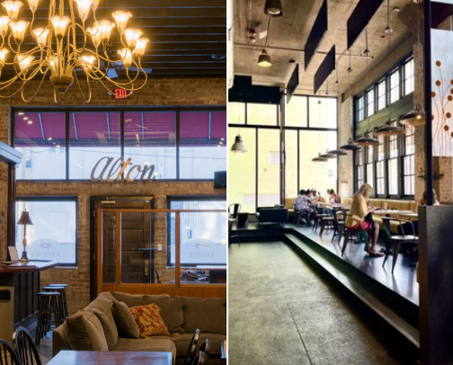 Coffee shops and eats🥂🍽️ cover photo collage