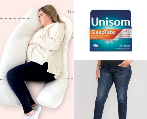 Pregnancy must haves cover photo collage