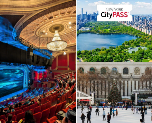 Magic of NYC in the winter cover photo collage