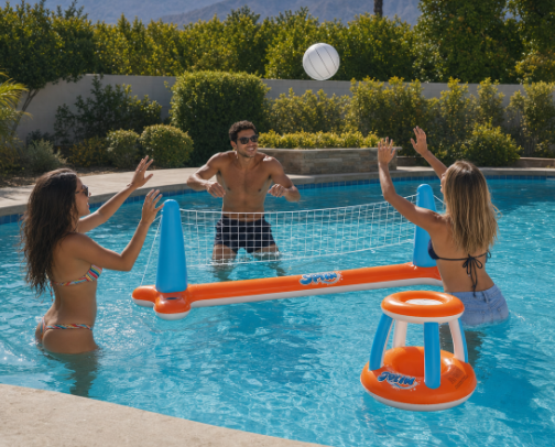 Everything That Makes Pool Season Way More Fun (and Way Less Work) cover photo collage