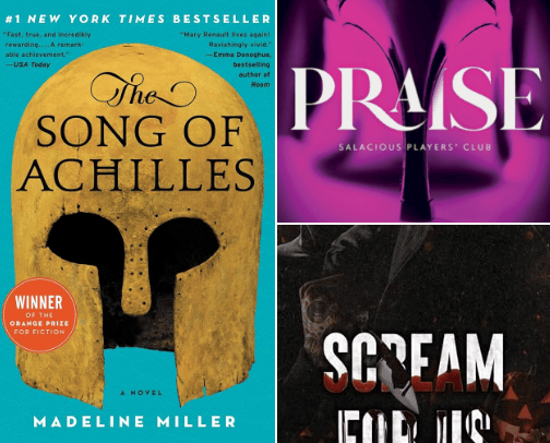 Book recommendations cover photo collage