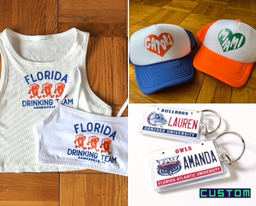 college gear ! cover photo collage