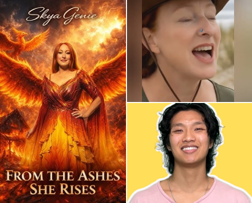⭐ Skya Genie Music – Fire, Family, Georgia Roots & Gulf Coast Songs cover photo collage