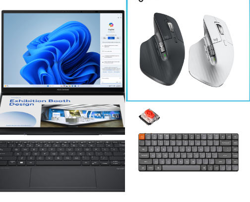 Ultimate Desk Setup & Tech Gadgets for Productivity cover photo collage