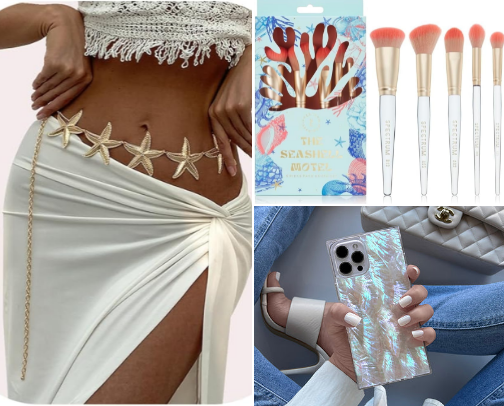 How To Get The Look: Mermaidcore 🐚🧜‍♀️ cover photo collage