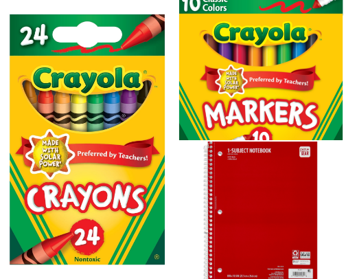 Back to school must haves for elementary age cover photo collage