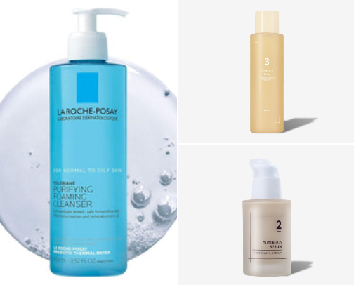 Skincare cover photo collage