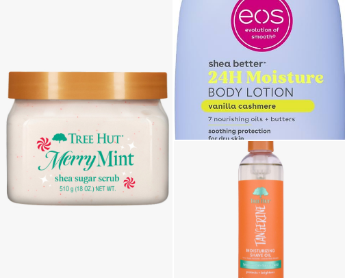 Body care cover photo collage