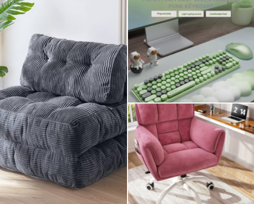 Work from home essentials cover photo collage