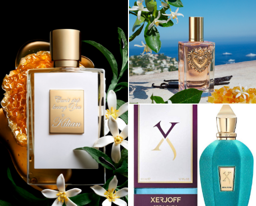 Perfumes cover photo collage