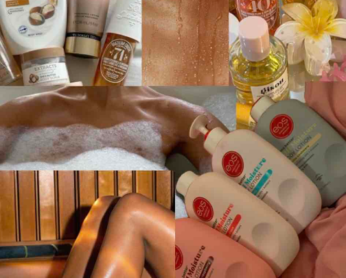 Soft, Clear, & Glowing Skin Era cover photo collage