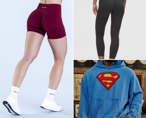My favorite workout outfits cover photo collage