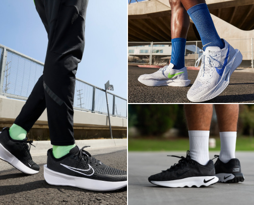 Nike Running Shoes cover photo collage