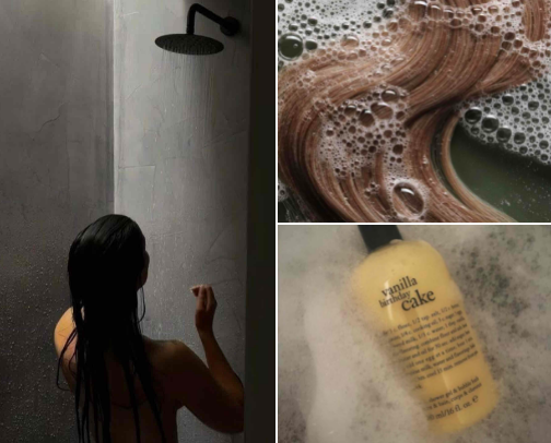 THE SHOWER ROUTINE that will have you fresh ALL DAY🤍🚿 cover photo collage