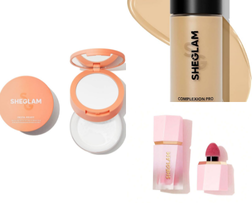 My Shein Make up finds👌🏽💯 cover photo collage