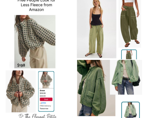The BEST Free People Look for Less Finds on Amazon cover photo collage