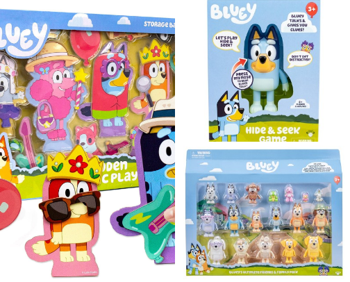 Our favorite BLUEY items cover photo collage