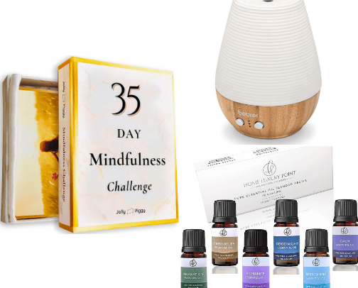 WELL-BEING AND COZY HOME cover photo collage