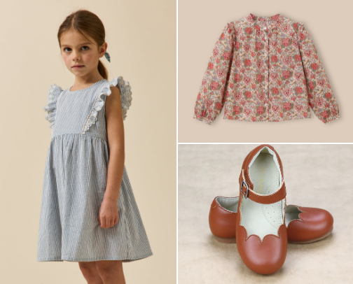 Girls Clothes & Accessories: Spring Edit | SS26 cover photo collage