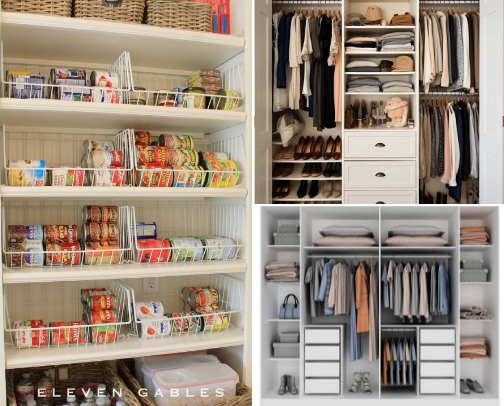 Organization tips and tricks cover photo collage
