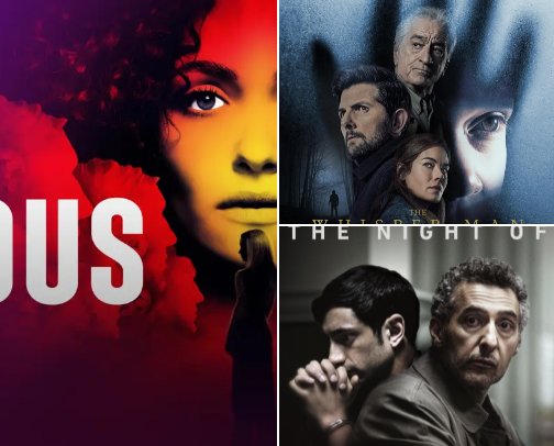 Thriller shows & movies cover photo collage