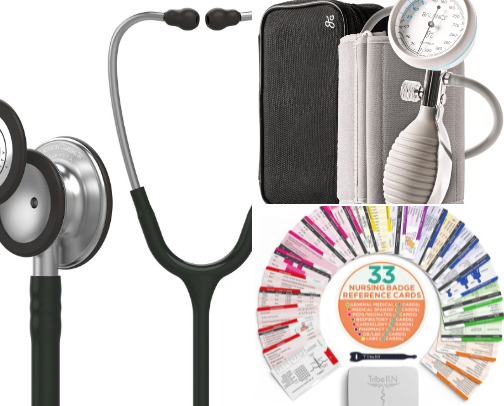 Supply Guide for Beginner Nursing Students cover photo collage