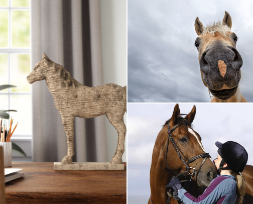 Horse Lovers Gifts & Thoughtful Treasures cover photo collage