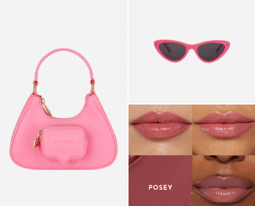 Milanese style for summer cover photo collage