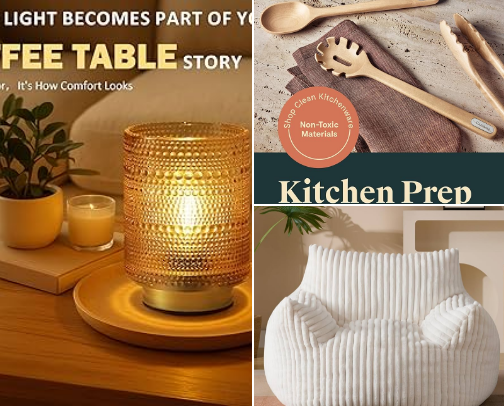 Cozy At Home cover photo collage