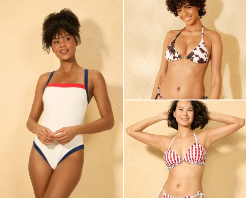 Ladies, bikini TIME cover photo collage