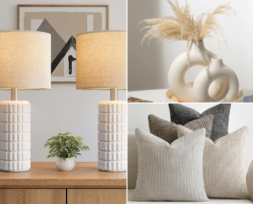 Pretty in place: Home Decor cover photo collage