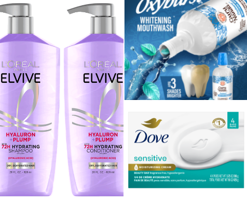 Body products must haves cover photo collage